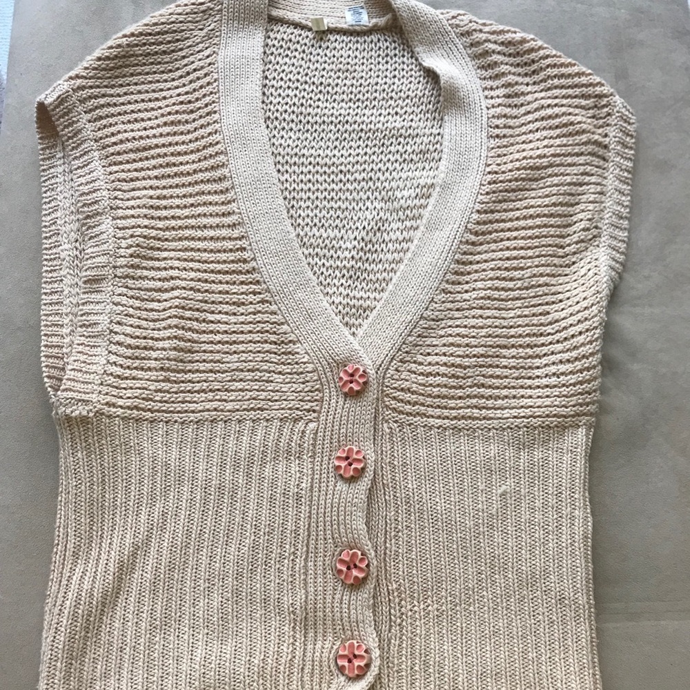 Moth (Anthropologie) Sweater/Vest Sz L